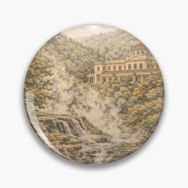 Item preview, Hot Springs National Park Vintage Travel Poster | Arkansas Spa City Wall Art designed and sold by LinePlatePress.