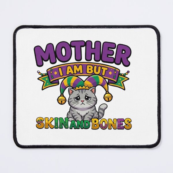 Item preview, lazy chonky bulldog meme funny mardi gras dog art designed and sold by ArtDesignTp.