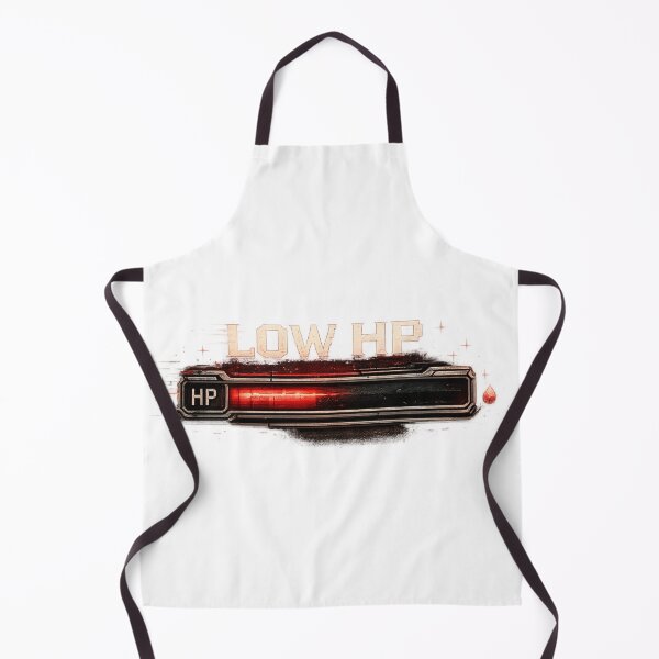 Item preview, Low HP Gamer Health Bar designed and sold by neonvael.