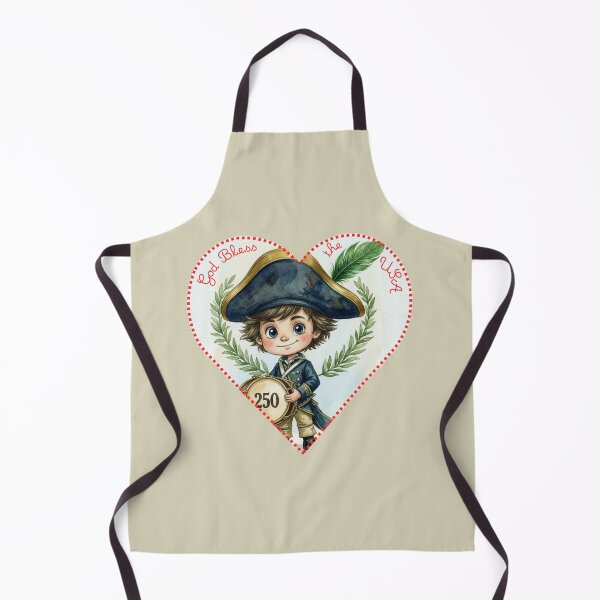 Item preview, Patriotic Drummer Boy Heart - God Bless the USA America 250 designed and sold by dcohea.