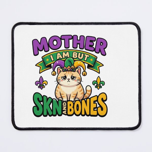 Item preview, mardi gras bulldog funny chonky lazy dog meme art designed and sold by ArtDesignTp.