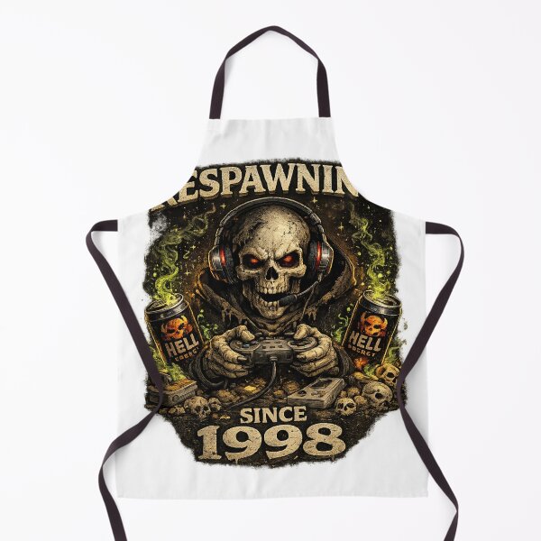 Item preview, Respawning Since 1998 Skeleton Gamer designed and sold by neonvael.