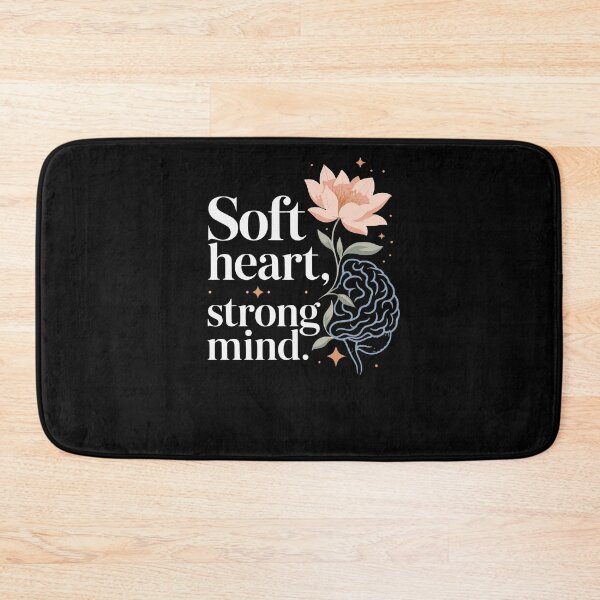 Item preview, Soft heart, strong mind designed and sold by FreshPixelArt.