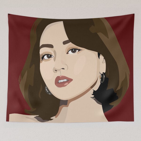 Item preview, Jihyo Twice en un impresionante retrato vectorial de arte digital designed and sold by Aome22.