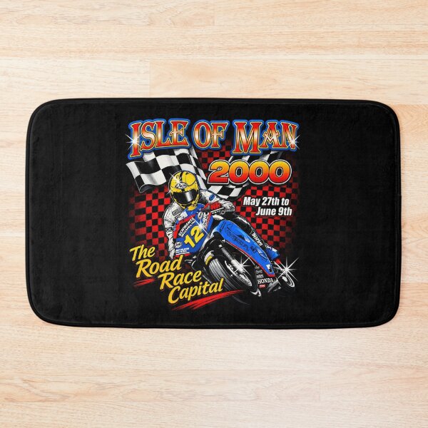 Item preview, Isle of Man Road Racing Capital 2000 Vintage design designed and sold by manxmotorcycles.