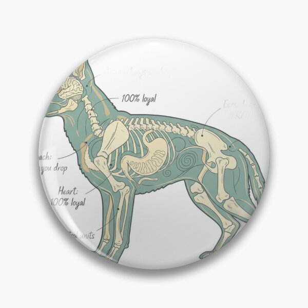Item preview, German Shepherd Anatomy - Funny GSD Mom Dad Gift designed and sold by Petensity.