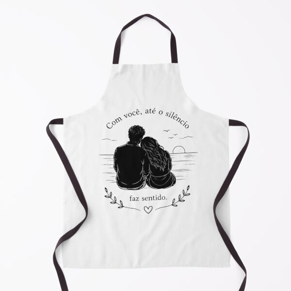 Item preview, With You, Even Silence Makes Sense | Romantic Minimalist Design designed and sold by MotivArtes.