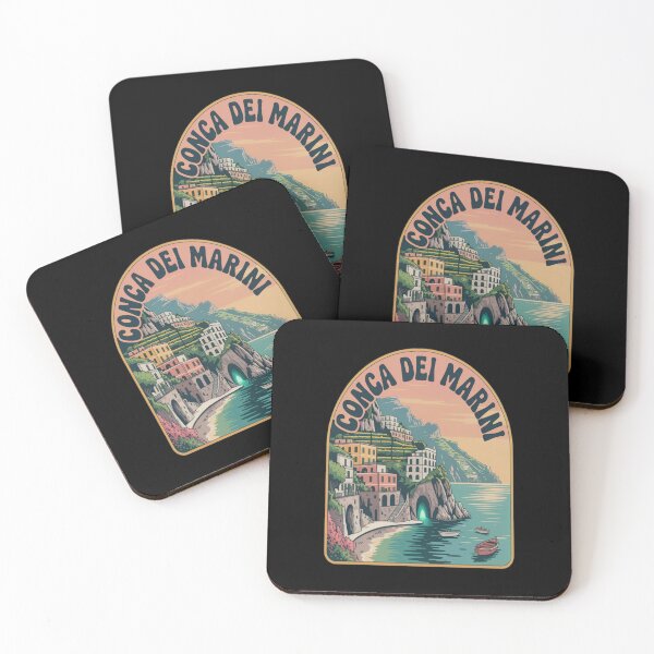 Item preview, Conca dei Marini Vintage Travel Sticker designed and sold by stickercuffs.
