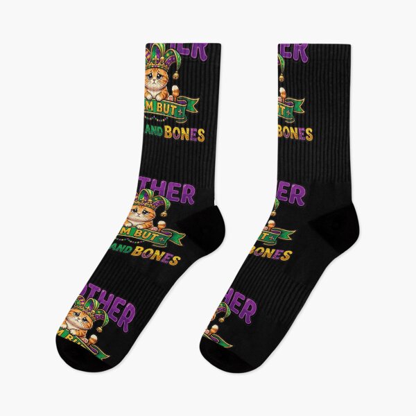 Item preview, funny mardi gras cat lazy fat cat meme design designed and sold by ArtDesignTp.