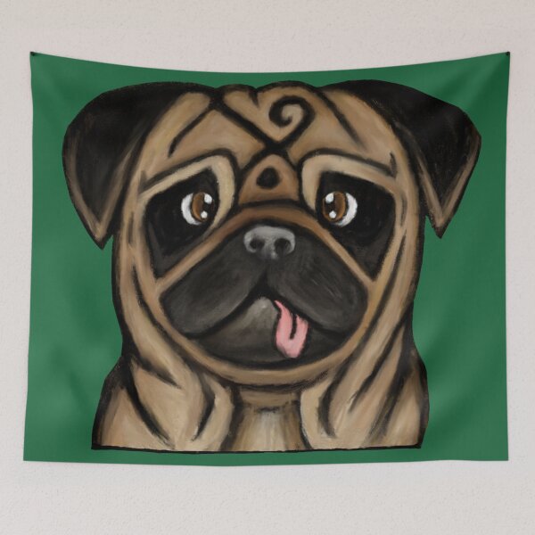 Item preview, Adorable pug face designed and sold by ConfuzRandomly.