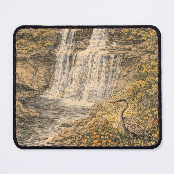 Item preview, Cuyahoga Valley National Park Vintage Travel Poster | Ohio Landscape Wall Art designed and sold by LinePlatePress.