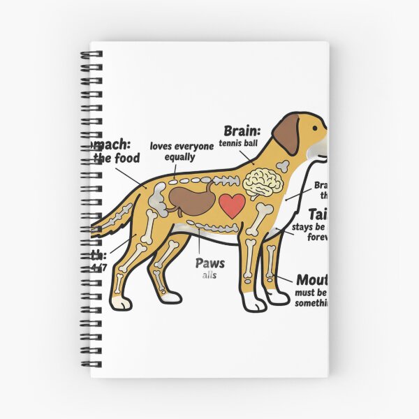 Item preview, Labrador Anatomy - Funny Lab Mom Dad Owner Gift designed and sold by Petensity.
