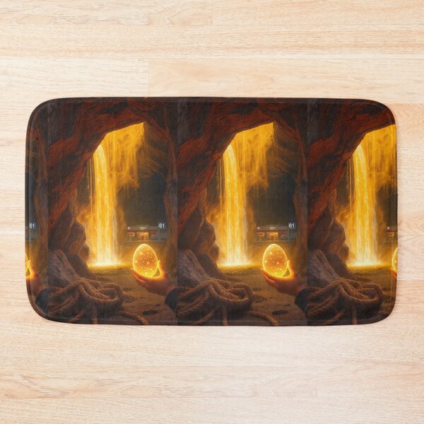 Item preview, Golden Portal at Exit 61 | Surreal Fantasy Cave Artwork designed and sold by TreatLLC.