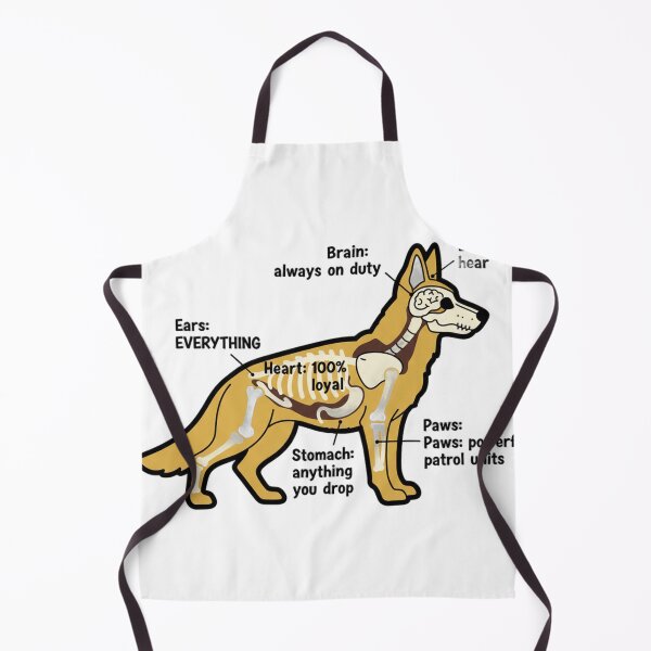 Item preview, German Shepherd Anatomy - Funny GSD Mom Dad Gift designed and sold by Petensity.