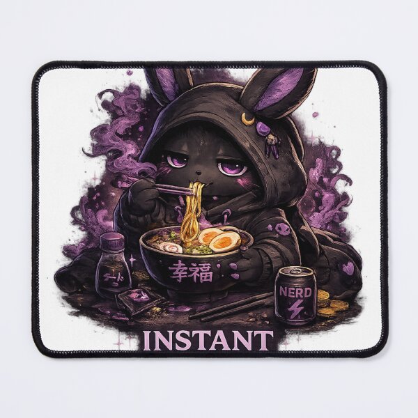 Item preview, Instant Happiness Ramen Bunny designed and sold by neonvael.