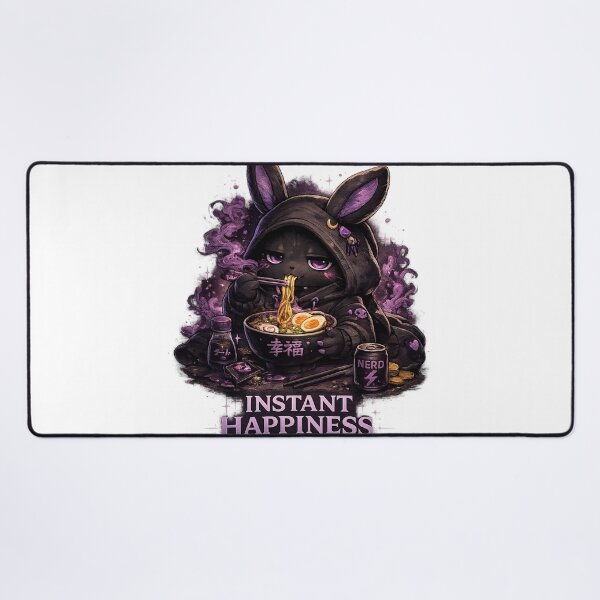 Item preview, Instant Happiness Ramen Bunny designed and sold by neonvael.