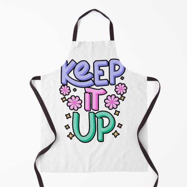 Item preview, Keep It Up Retro Groovy 3D Typography Flowers designed and sold by thazinart.