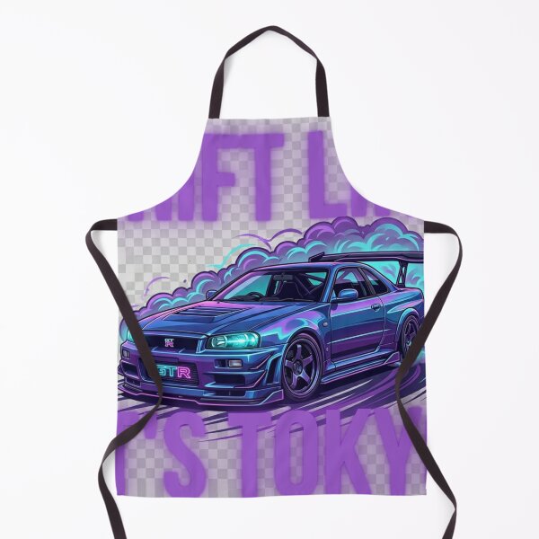 Item preview, Drift Like It's Tokyo - Neon JDM Drift Car Design designed and sold by Giaguaro07.