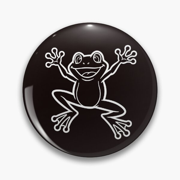 Item preview, Happy Cartoon Frog Cute Amphibian Design designed and sold by ArtPer-design.