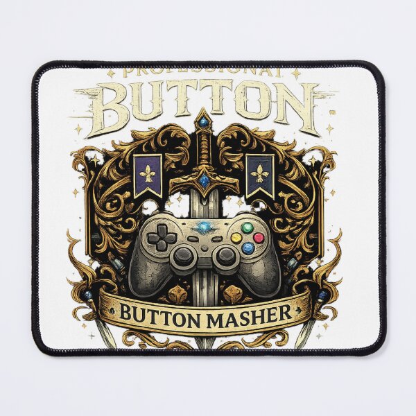 Item preview, Professional Button Masher Gamer designed and sold by neonvael.