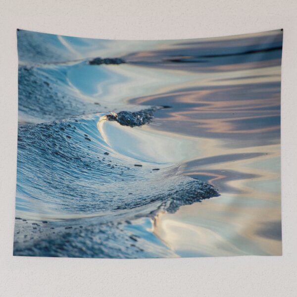 Item preview, Boat Wake Waves at Sunset designed and sold by KillNFuel.