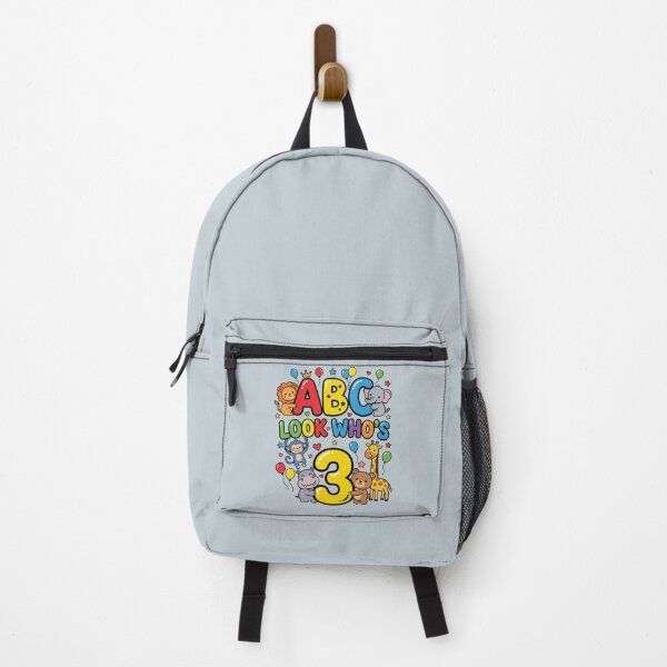 Item preview, cute abc letters 3rd birthday toddler celebration designed and sold by ArtDesignTp.
