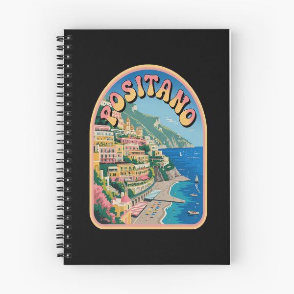 Item preview, Positano Italy Vintage Travel Sticker designed and sold by stickercuffs.