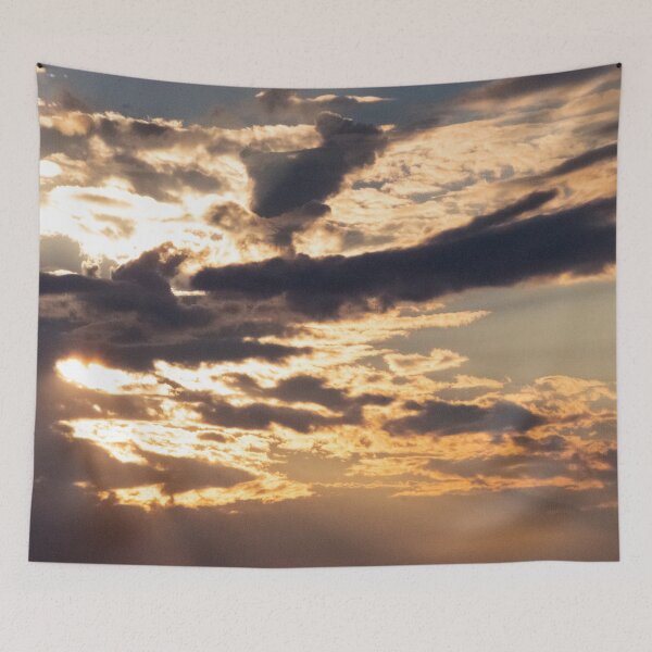 Item preview, Golden Sunset Through Dramatic Clouds designed and sold by KillNFuel.