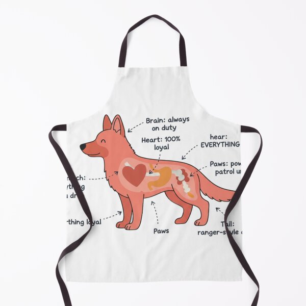 Item preview, German Shepherd Anatomy - Funny GSD Mom Dad Gift designed and sold by Petensity.