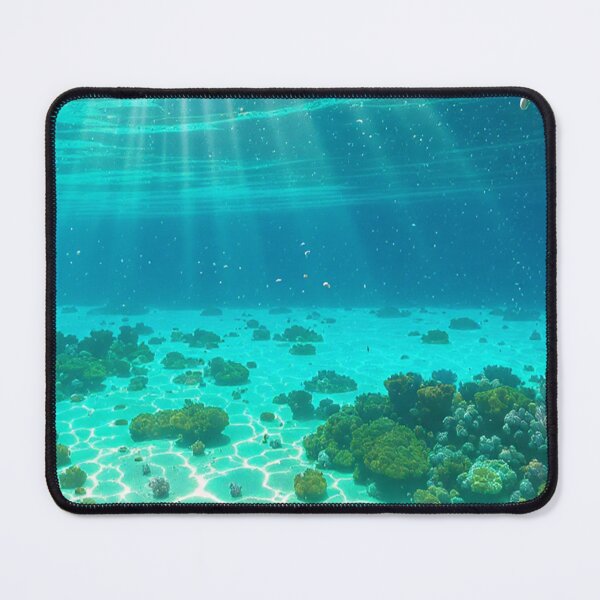 Item preview, Sun Rays Underwater Coral Reef Paradise designed and sold by islam gamal.
