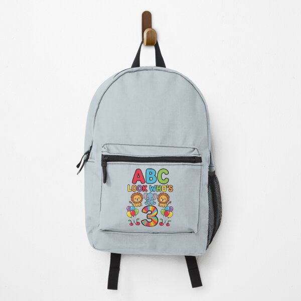 Item preview, playful abc 3rd birthday look whos three design designed and sold by ArtDesignTp.