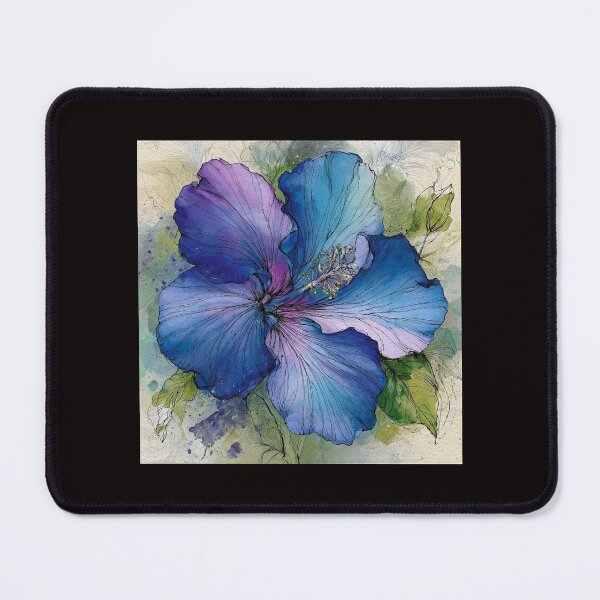 Item preview, Blue Crystal Hibiscus Garden #1 designed and sold by Helios Be. Lavsh.