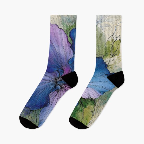 Item preview, Blue Crystal Hibiscus Garden #1 designed and sold by Helios Be. Lavsh.