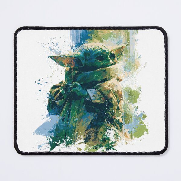 Item preview, Colorful Baby Yoda designed and sold by Pop Haven.