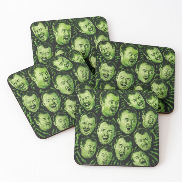 Item preview, Shane Gillis Juicy J Three 6 Mafia Still Fly Green Skulls MSSP designed and sold by Daniel Burton.