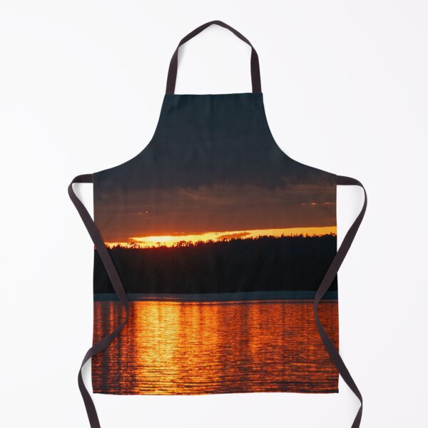 Item preview, Fiery Sunset Over Still Lake designed and sold by KillNFuel.
