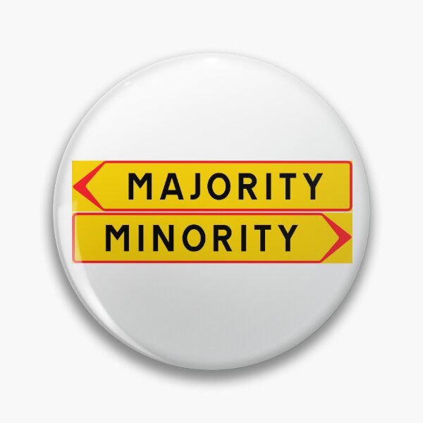 Item preview, Majority vs minority designed and sold by ALF2023.