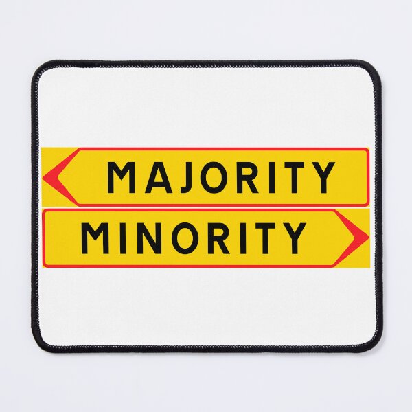 Item preview, Majority vs minority designed and sold by ALF2023.