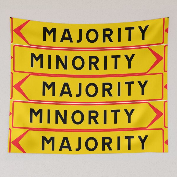 Item preview, Majority vs minority designed and sold by ALF2023.