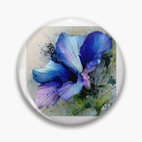Item preview, Blue Crystal Hibiscus Garden #2 designed and sold by Helios Be. Lavsh.