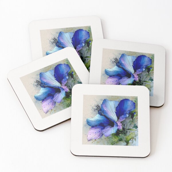 Item preview, Blue Crystal Hibiscus Garden #2 designed and sold by Helios Be. Lavsh.