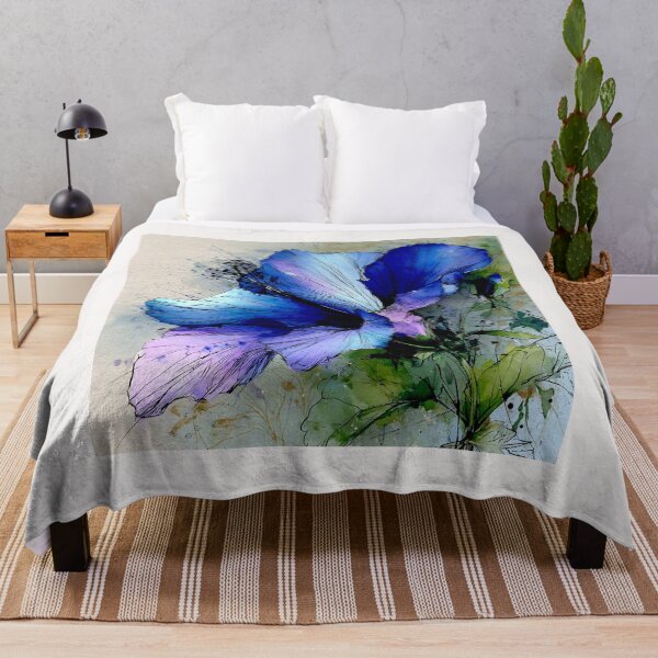Item preview, Blue Crystal Hibiscus Garden #2 designed and sold by Helios Be. Lavsh.