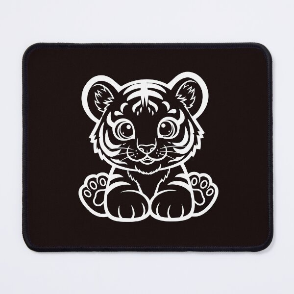 Item preview, Cute Baby Tiger Cub Kawaii Animal Design designed and sold by ArtPer-design.