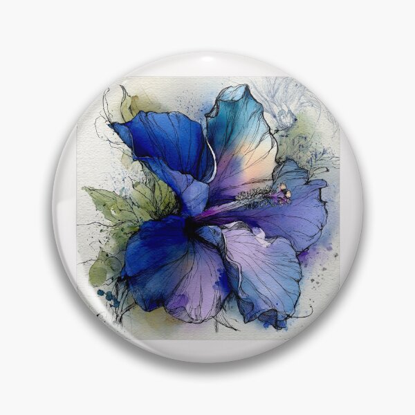 Item preview, Blue Crystal Hibiscus Garden #3 designed and sold by Helios Be. Lavsh.