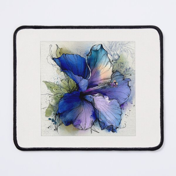 Item preview, Blue Crystal Hibiscus Garden #3 designed and sold by Helios Be. Lavsh.