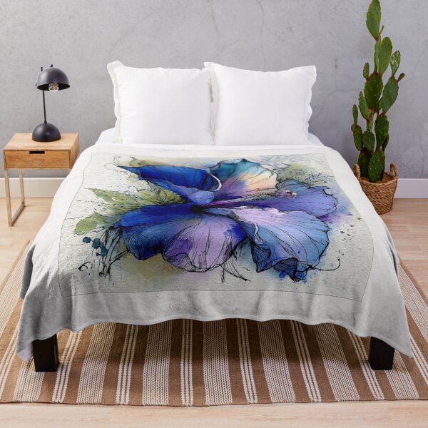 Item preview, Blue Crystal Hibiscus Garden #3 designed and sold by Helios Be. Lavsh.