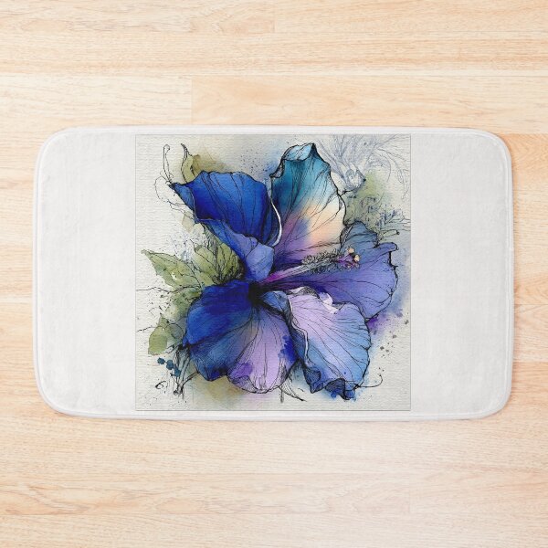Item preview, Blue Crystal Hibiscus Garden #3 designed and sold by Helios Be. Lavsh.