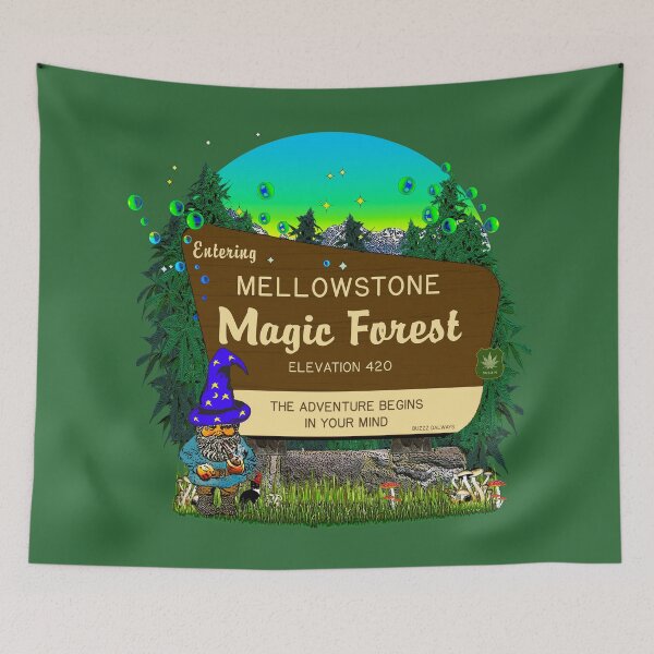 Item preview, Mellowstone National Forest designed and sold by BuzzDalways.