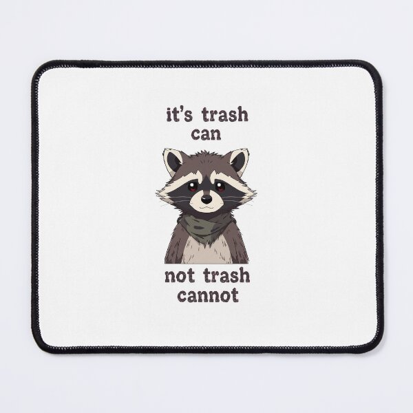 Item preview, Trash Can Raccoon – Funny Pun designed and sold by The Creative Chaos Shop✨️.