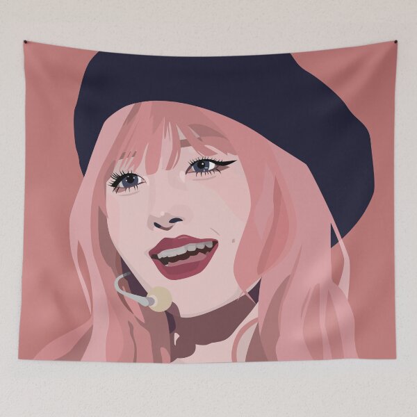 Item preview, Liz IVE in a stunning digital art vector portrait designed and sold by Aome22.